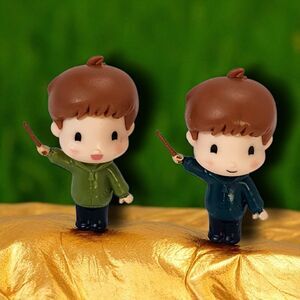 Harry Potter Wizarding World Micro Magical Moments Fred & George Twins Figures